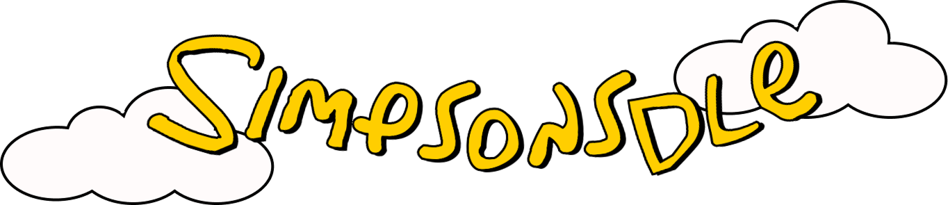 Simpsonsdle Title